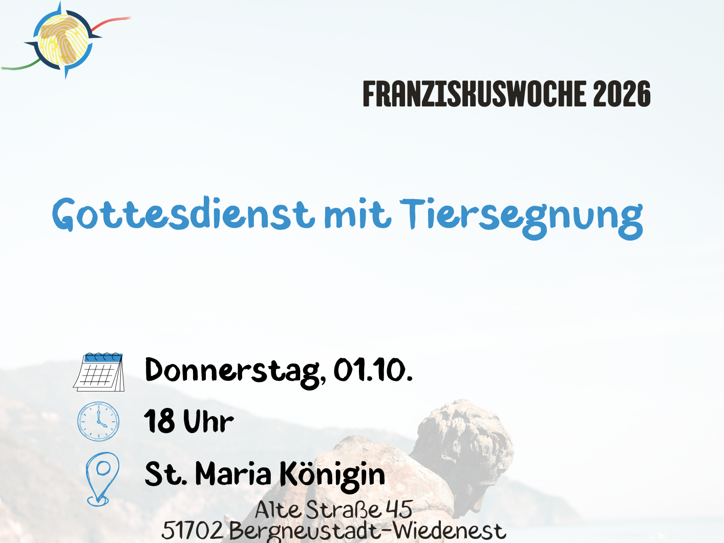 Gottesdienst mit Tiersegnung