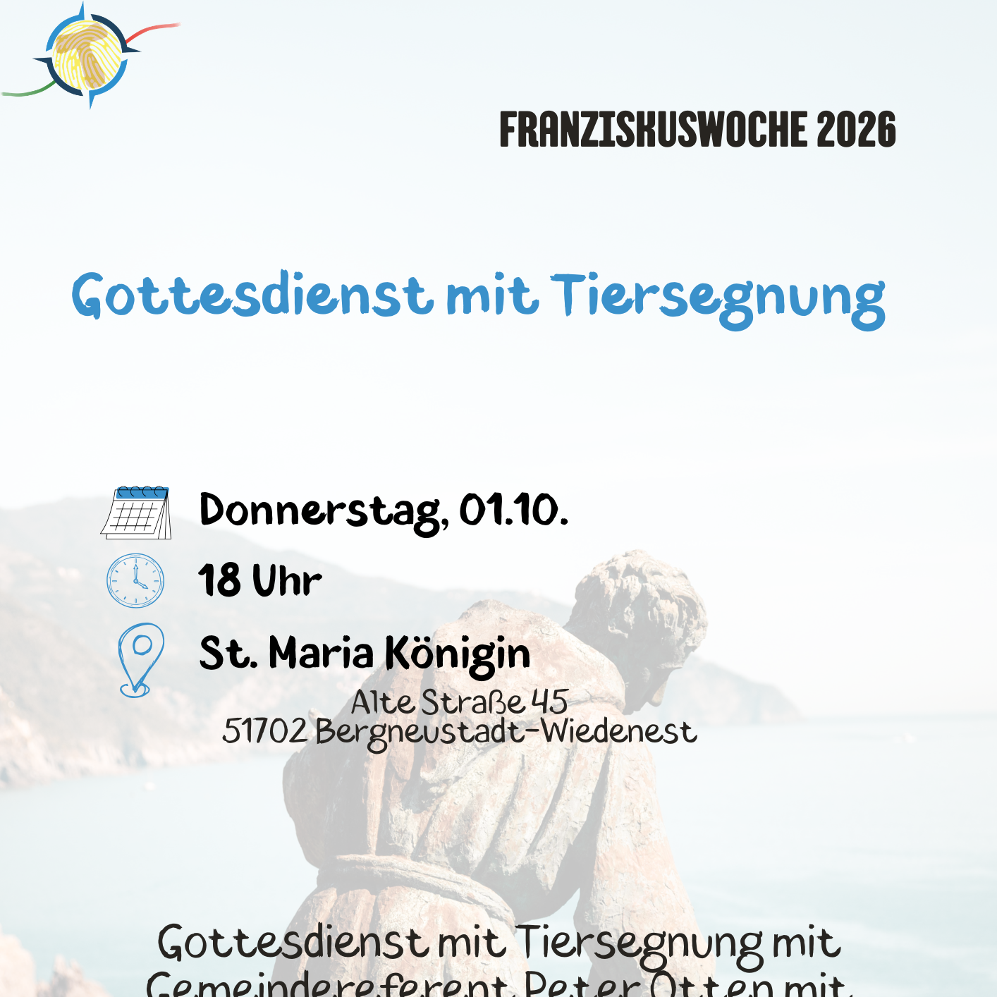 Gottesdienst mit Tiersegnung