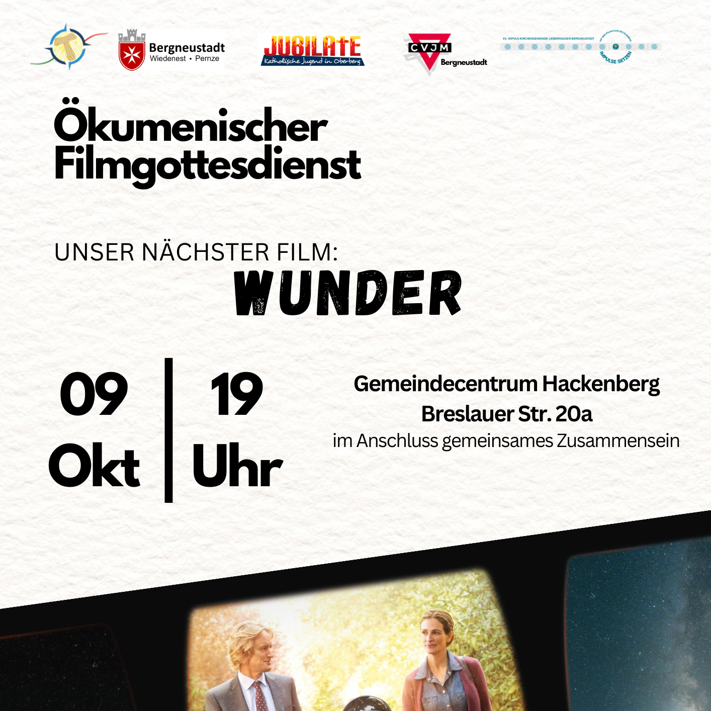 Film gottesdienst 2 (Poster (A3 Hochformat))