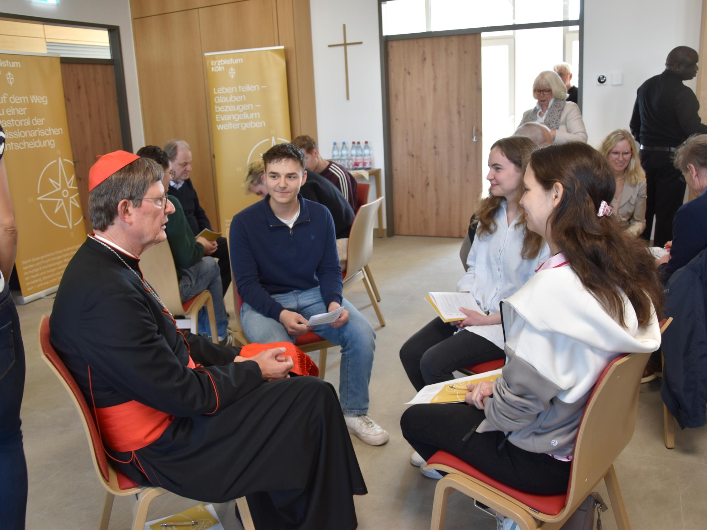 Gespräch in Kleingruppen