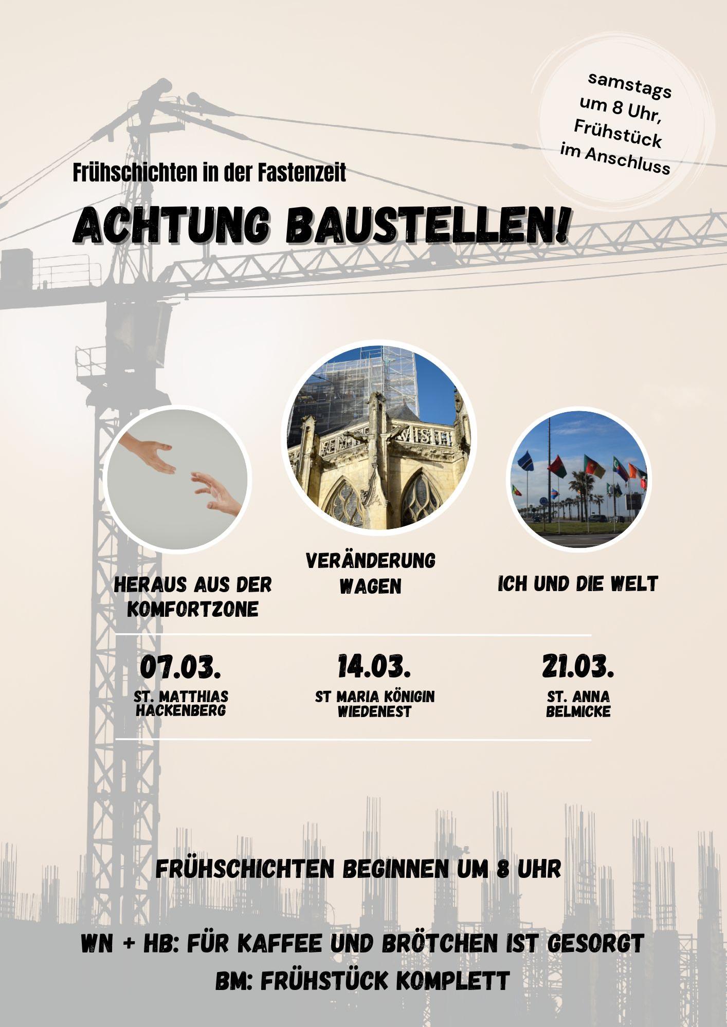 „Achtung Baustelle!“